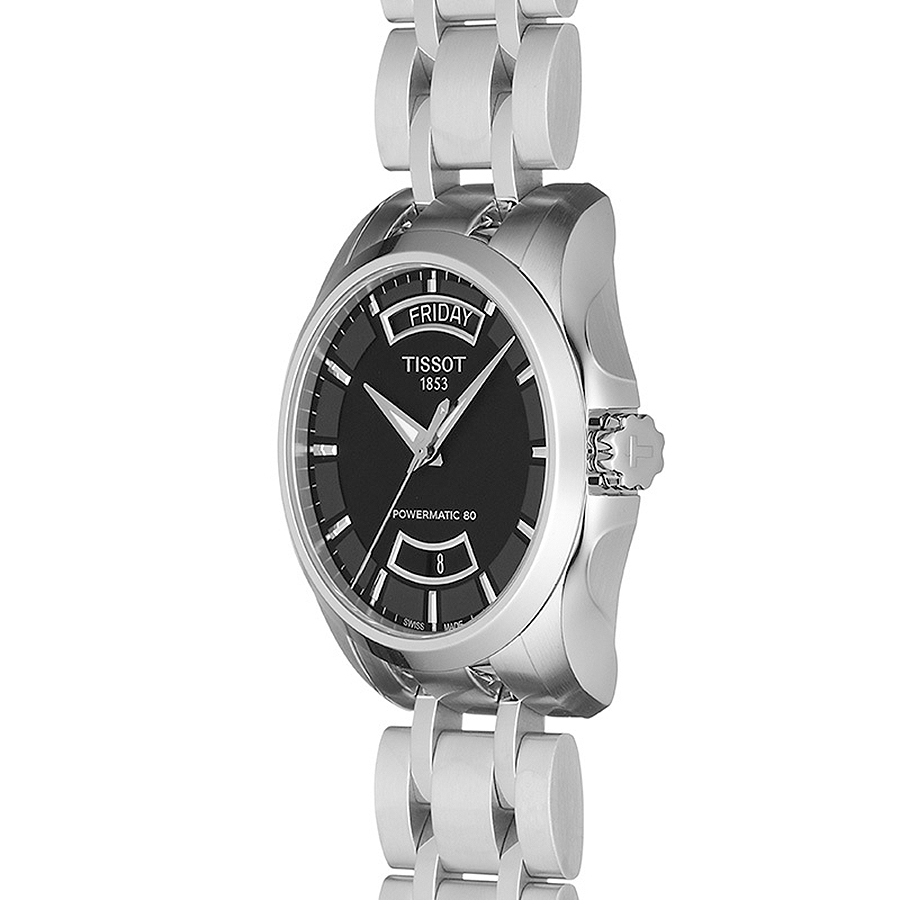 Tissot T035.407.11.051.01 męski zegarek Couturier bransoleta - miniatura 3