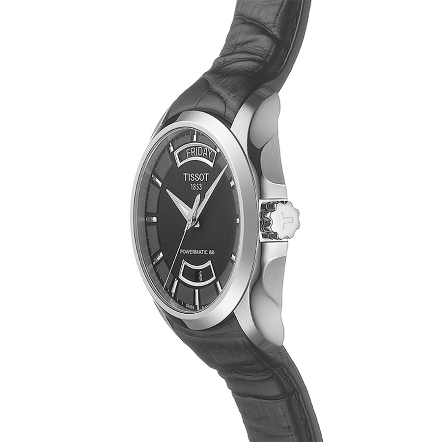 Tissot T035.407.16.051.02 COUTURIER POWERMATIC 80 Couturier klasyczny zegarek srebrny - miniatura 6