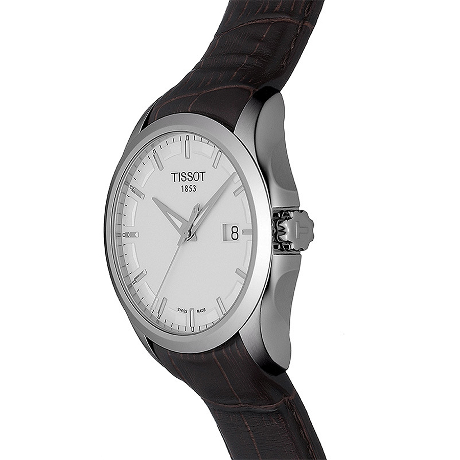 Tissot T035.410.16.031.00 męski zegarek Couturier pasek - miniatura 3