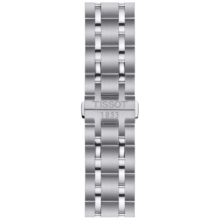 Tissot T035.617.11.051.00 zegarek srebrny sportowy Couturier bransoleta - miniatura 5