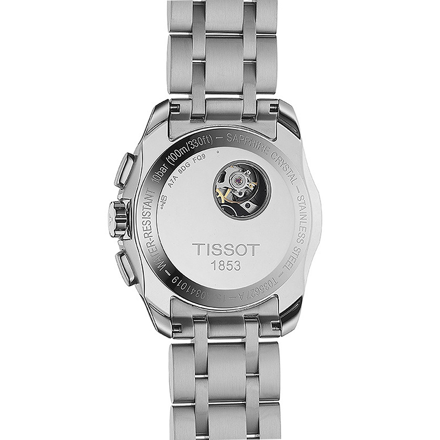 zegarek Tissot T035.627.11.051.00 automatyczny męski Couturier COUTURIER AUTOMATIC CHRONOGRAPH - miniatura 6