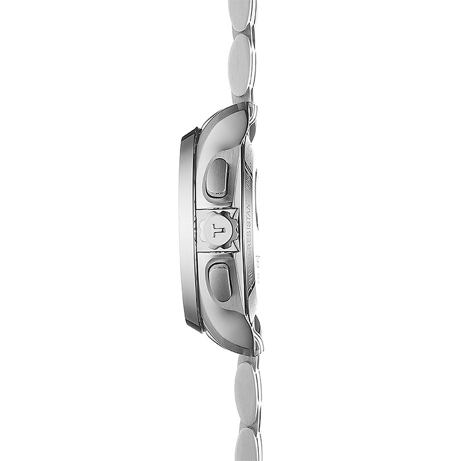 Tissot T035.627.11.051.00 zegarek srebrny sportowy Couturier bransoleta - miniatura 5