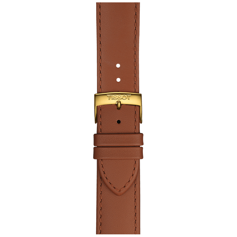 Tissot T109.410.36.031.00 zegarek złoty klasyczny Everytime pasek - miniatura 5