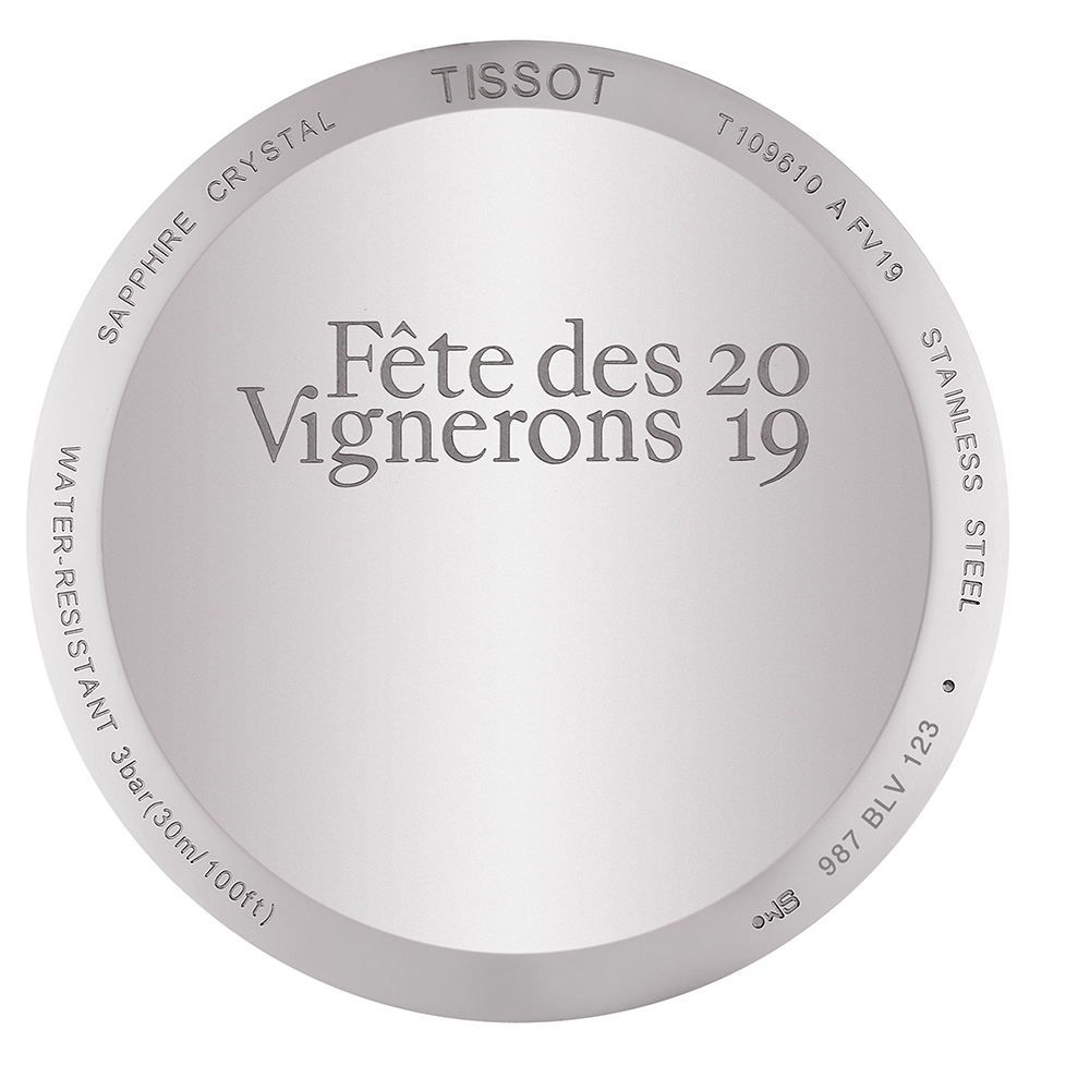 Tissot T109.610.16.041.00 zegarek srebrny klasyczny Everytime pasek - miniatura 5