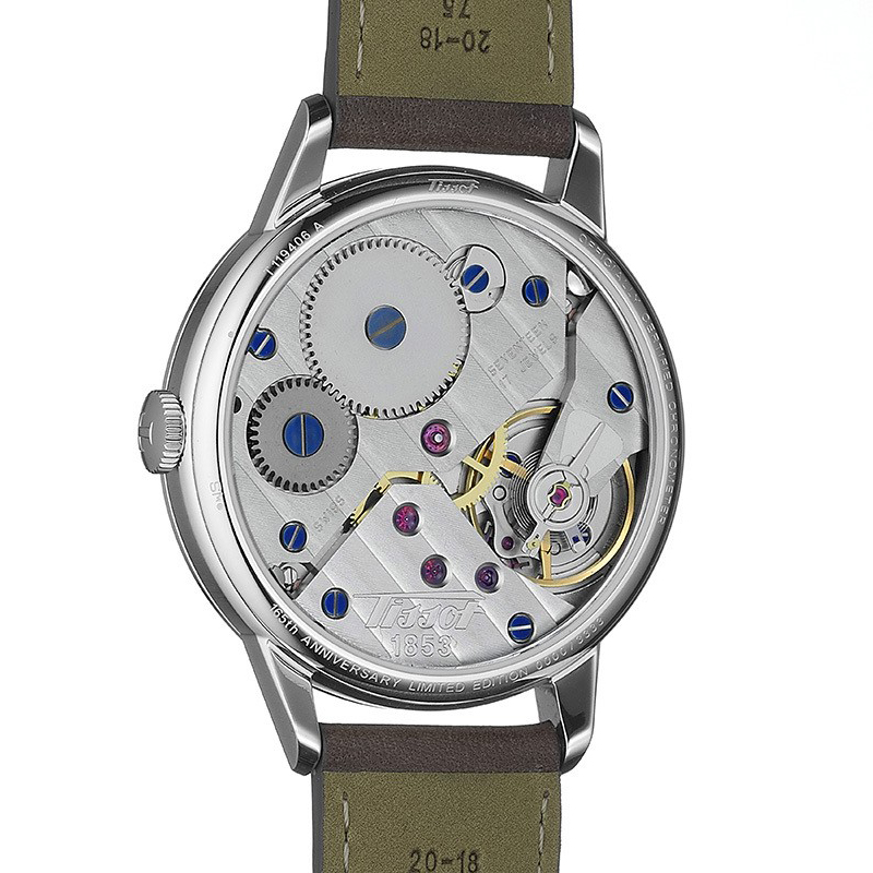 zegarek Tissot T119.405.16.037.01 HERITAGE PETITE SECONDE Heritage szafirowe - miniatura 8