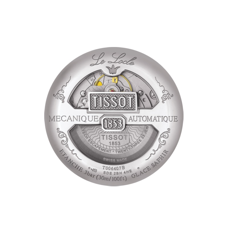 Tissot T006.407.11.033.01 męski zegarek Le Locle bransoleta - miniatura 3