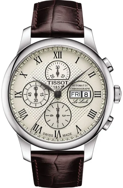 Tissot T006.414.16.263.00 Le Locle LE LOCLE VALJOUX CHRONOGRAPH - zdjęcie 1
