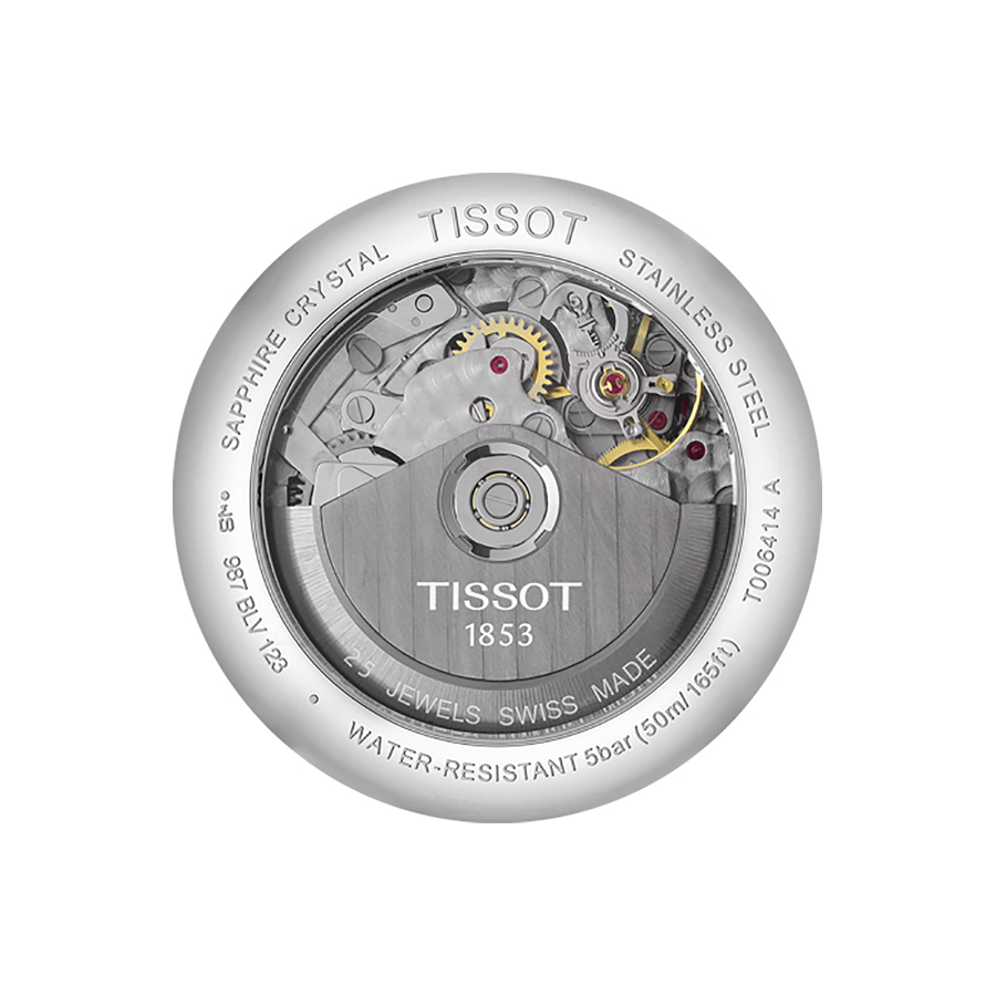 Tissot T006.414.16.263.00 LE LOCLE VALJOUX CHRONOGRAPH zegarek elegancki Le Locle - miniatura 4