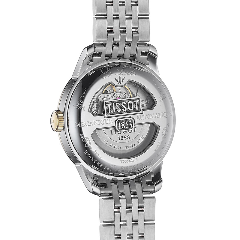 zegarek Tissot T006.428.22.038.01 automatyczny męski Le Locle LE LOCLE AUTOMATIC PETITE SECONDE - miniatura 6