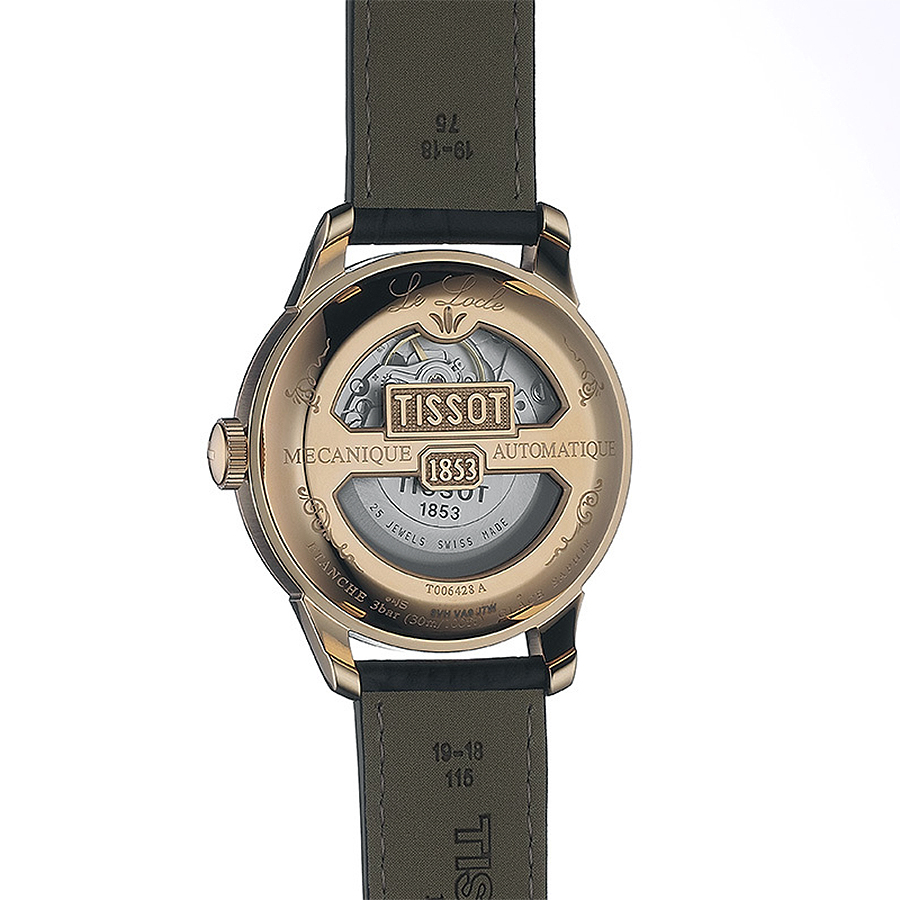 zegarek Tissot T006.428.36.058.01 automatyczny męski Le Locle LE LOCLE AUTOMATIC PETITE SECONDE - miniatura 6