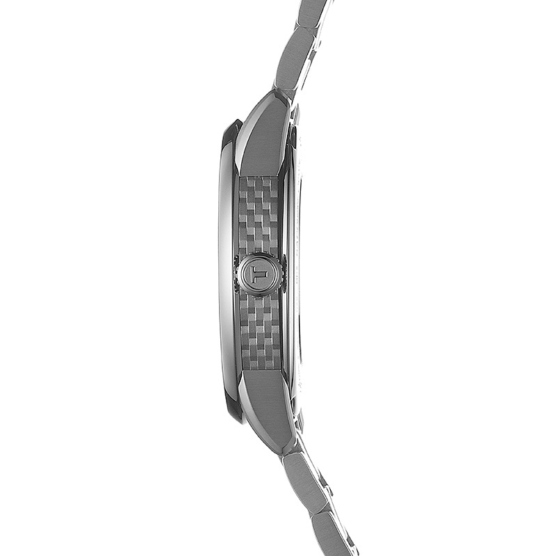 Tissot T086.407.11.201.02 zegarek srebrny elegancki Luxury bransoleta - miniatura 5