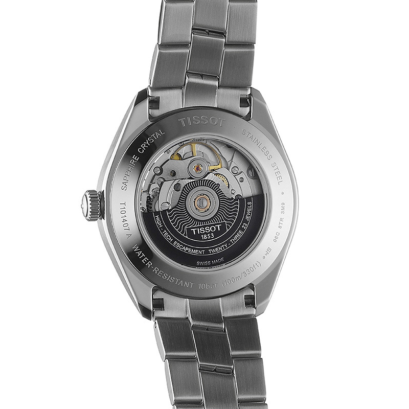Tissot T101.407.11.051.00 zegarek srebrny fashion/modowy PR 100 bransoleta - miniatura 5