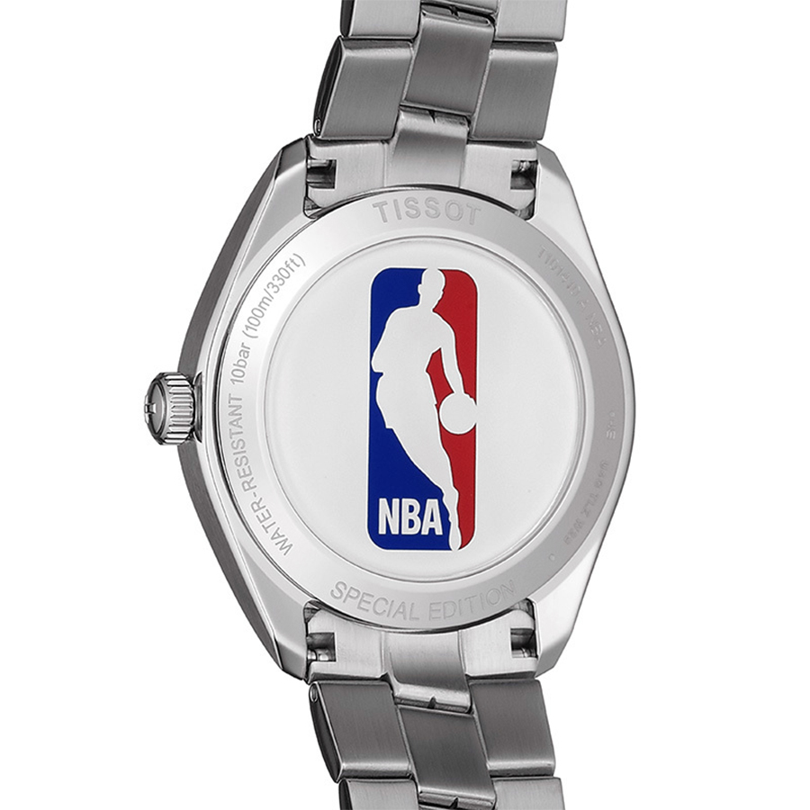 Tissot T101.410.11.031.01 zegarek srebrny elegancki PR 100 bransoleta - miniatura 5