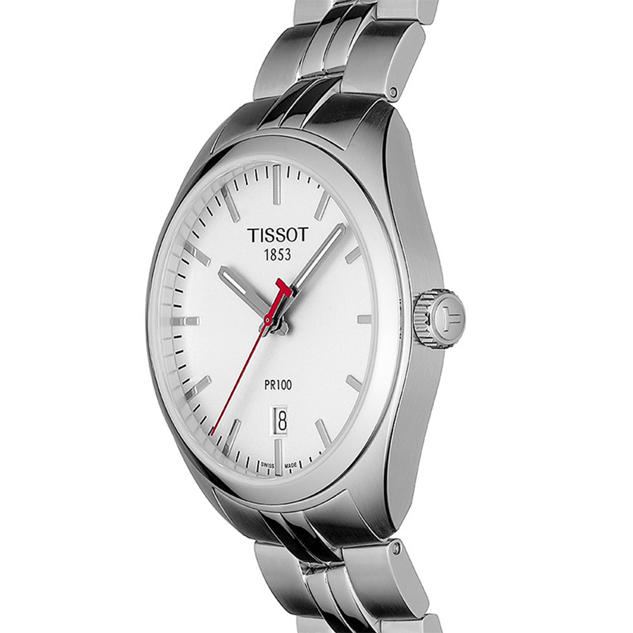Tissot T101.410.11.031.01 męski zegarek PR 100 bransoleta - miniatura 3