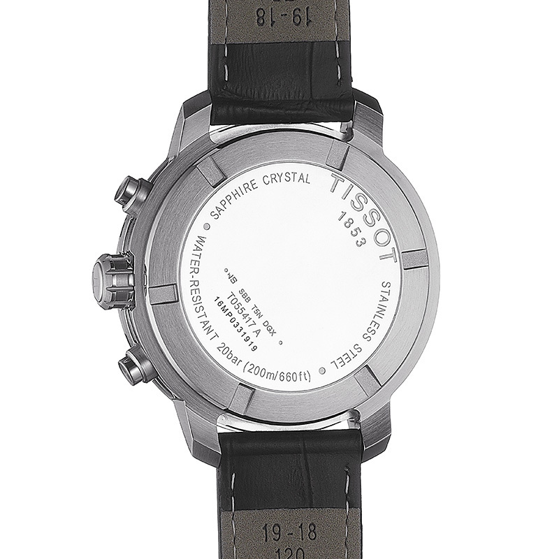 zegarek Tissot T055.417.16.057.00 srebrny PRC 200 - miniatura 7