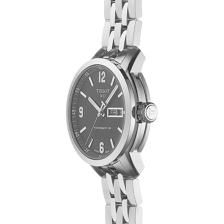 Tissot T055.430.11.057.00 męski zegarek PRC 200 bransoleta - miniatura 3