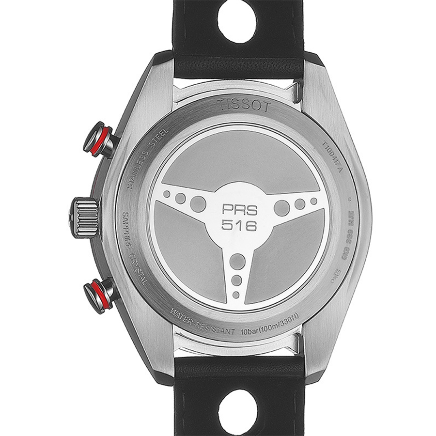 zegarek Tissot T100.417.16.051.00 kwarcowy męski PRS 516 PRS 516 CHRONOGRAPH - miniatura 6