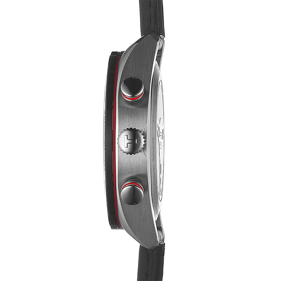 Tissot T100.417.16.051.00 zegarek srebrny klasyczny PRS 516 pasek - miniatura 5