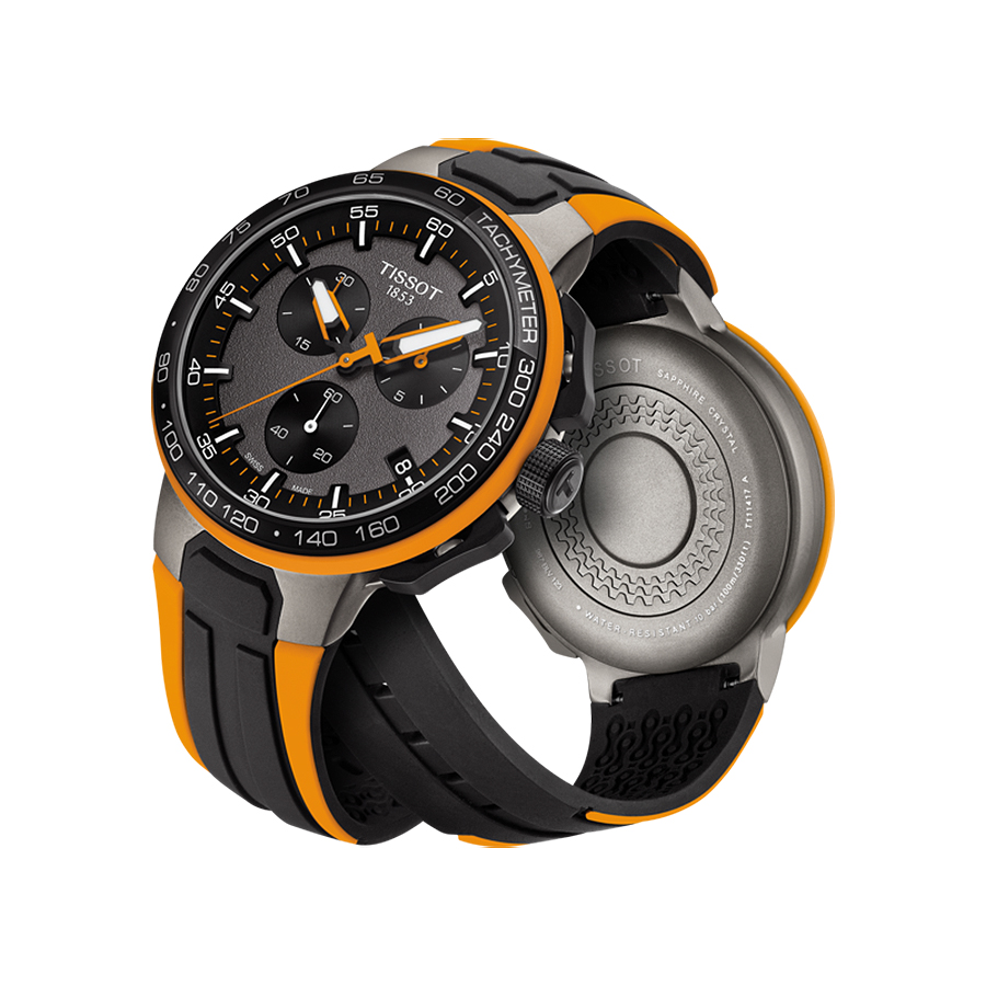 Tissot T111.417.37.441.04 T-RACE CYCLING T-Race sportowy zegarek czarny - miniatura 6