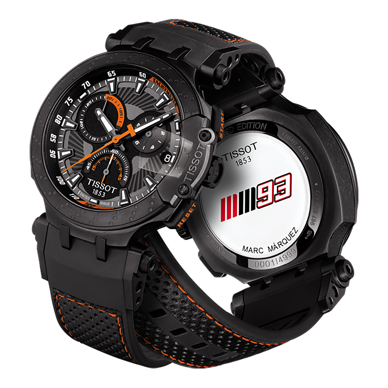 Tissot T115.417.37.061.05 zegarek T-Race z chronograf - miniatura 5
