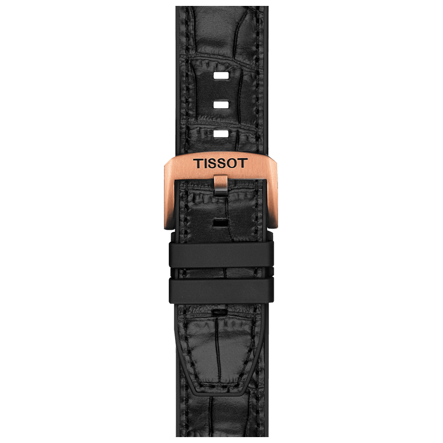 Tissot T115.427.37.051.00 zegarek czarny sportowy T-Race pasek - miniatura 5