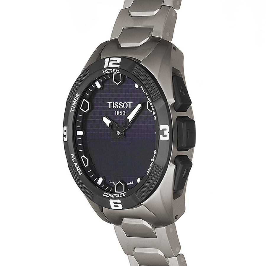 Tissot T091.420.44.051.00 zegarek męski T-TOUCH EXPERT SOLAR - miniatura 2