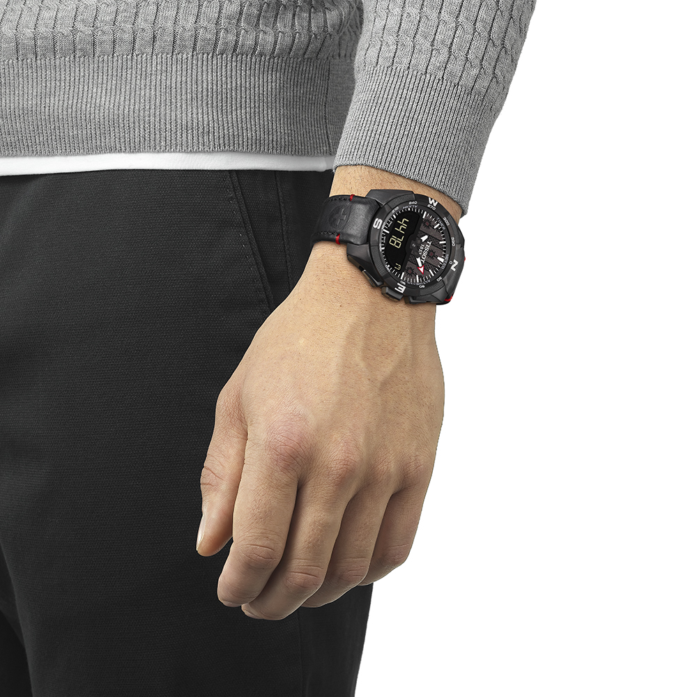 zegarek Tissot T091.420.46.051.04 solar męski T-TOUCH EXPERT SOLAR T-TOUCH EXPERT SOLAR BLACK SWISS EDITION - miniatura 6