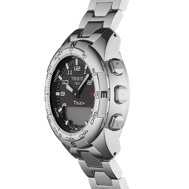 Tissot T047.420.44.207.00 T-TOUCH II TITANIUM zegarek sportowy T-Touch II - miniatura 4