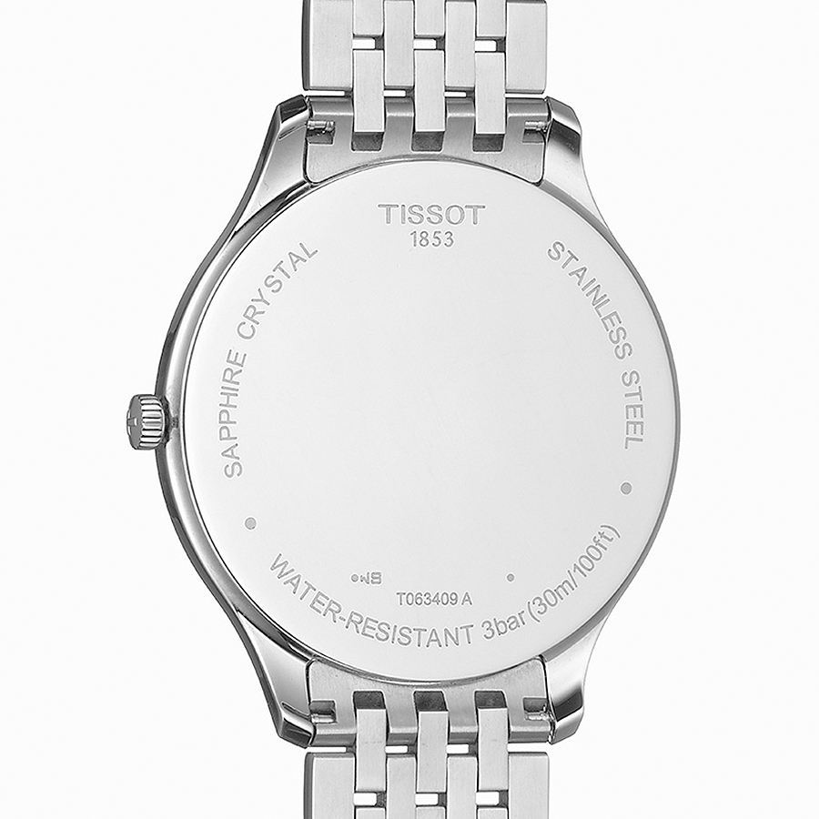 Tissot T063.409.11.018.00 TRADITION zegarek elegancki Tradition - miniatura 4