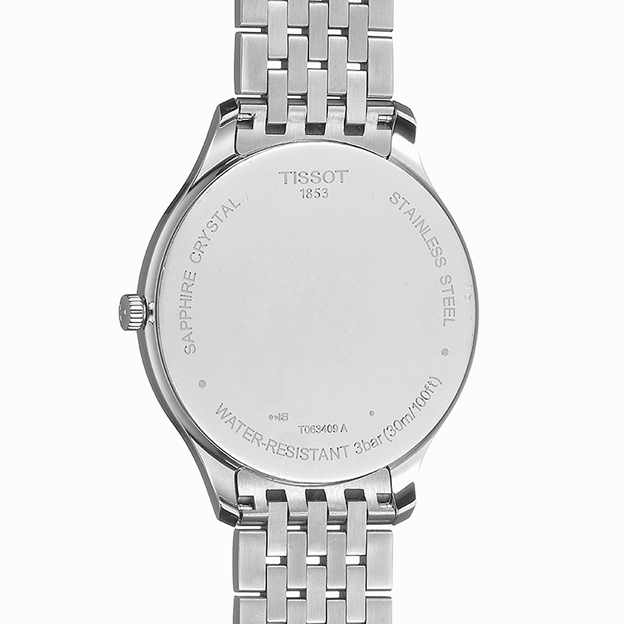 zegarek Tissot T063.409.11.058.00 TRADITION Tradition szafirowe - miniatura 5
