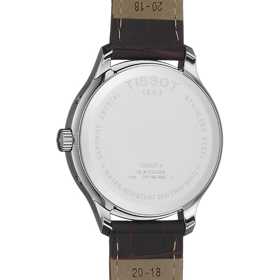 zegarek Tissot T063.637.16.037.00 kwarcowy męski Tradition TRADITION PERPETUAL CALENDAR
