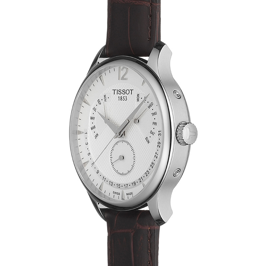 Tissot T063.637.16.037.00 TRADITION PERPETUAL CALENDAR zegarek klasyczny Tradition