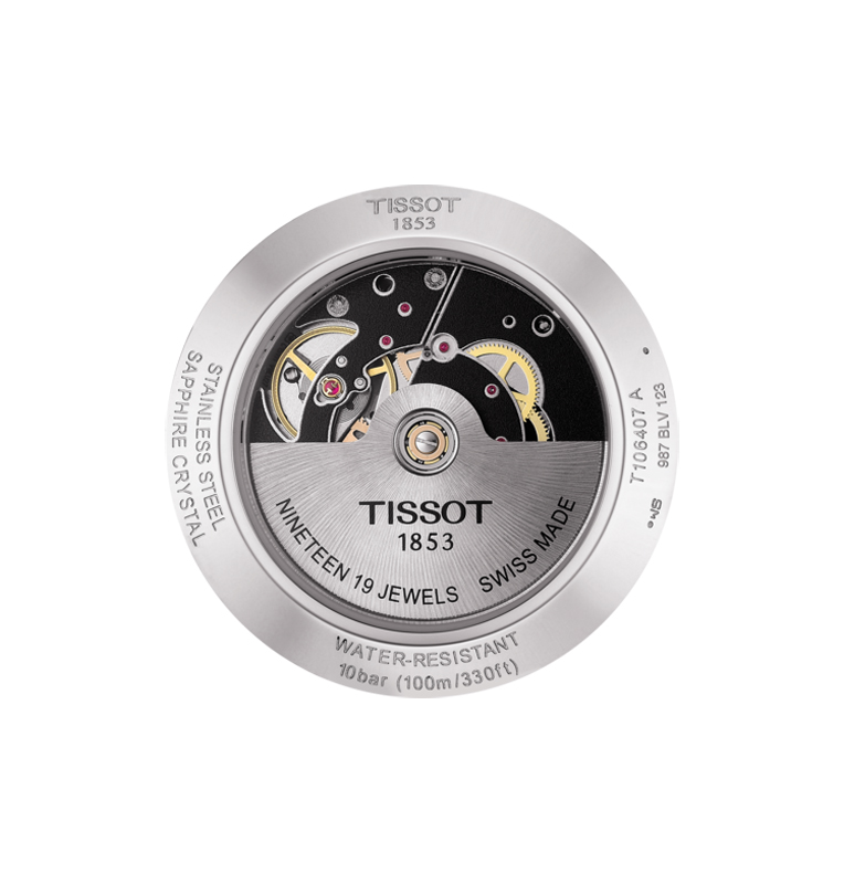 Tissot T106.407.11.031.00 męski zegarek V8 bransoleta - miniatura 3