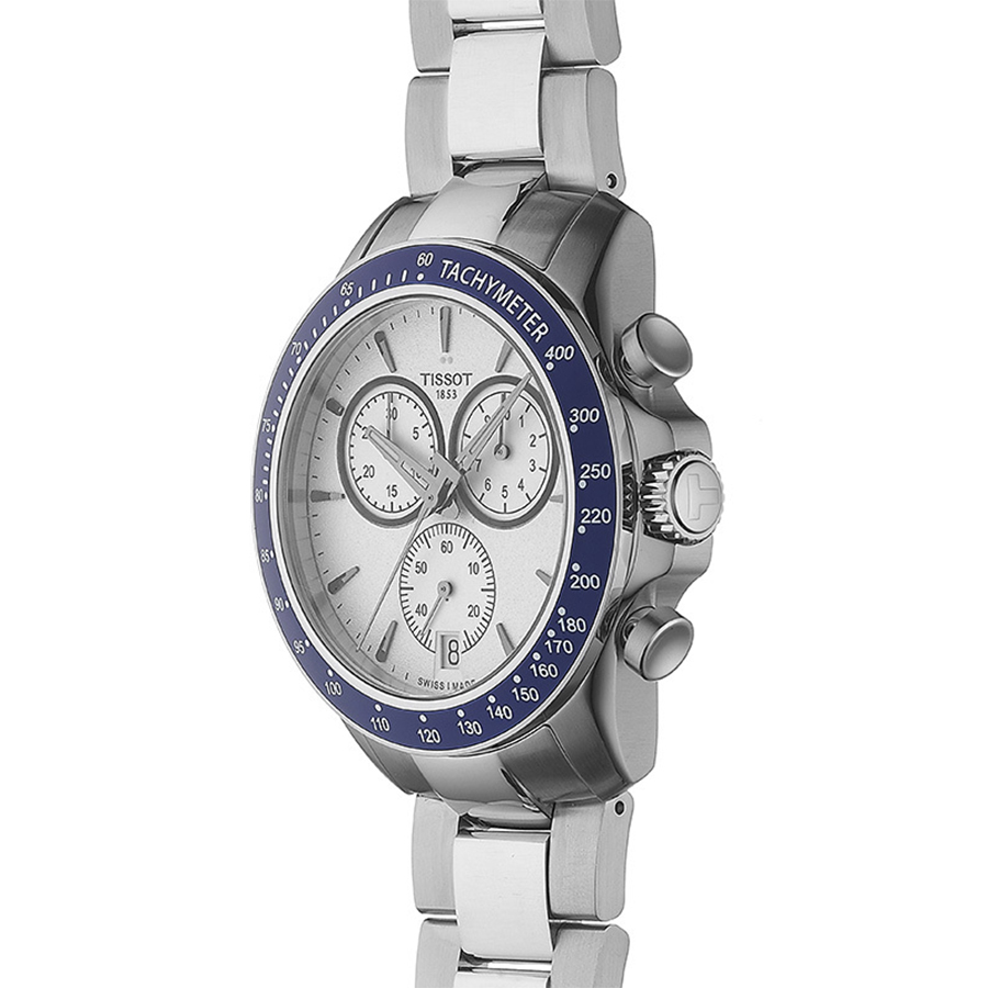 zegarek Tissot T106.417.11.031.00 V8 QUARTZ CHRONOGRAPH męski z tachometr V8 - miniatura 3