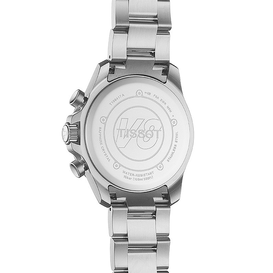 zegarek Tissot T106.417.11.051.00 kwarcowy męski V8 V8 QUARTZ CHRONOGRAPH - miniatura 6