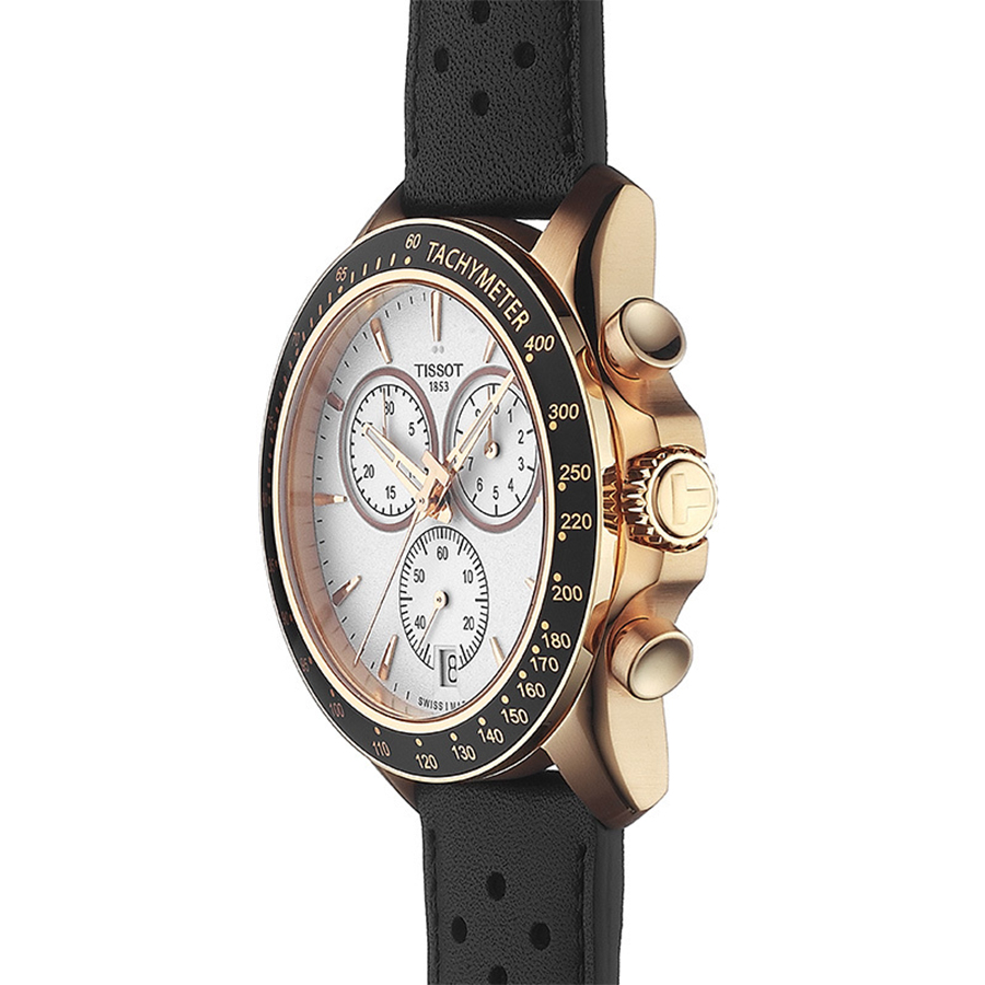 zegarek Tissot T106.417.36.031.00 V8 QUARTZ CHRONOGRAPH męski z tachometr V8 - miniatura 3