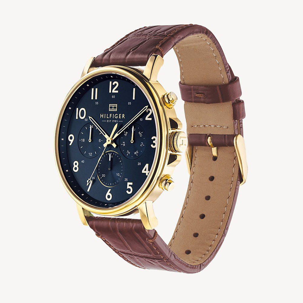Tommy Hilfiger 1710380 zegarek złoty fashion/modowy Męskie pasek - miniatura 5