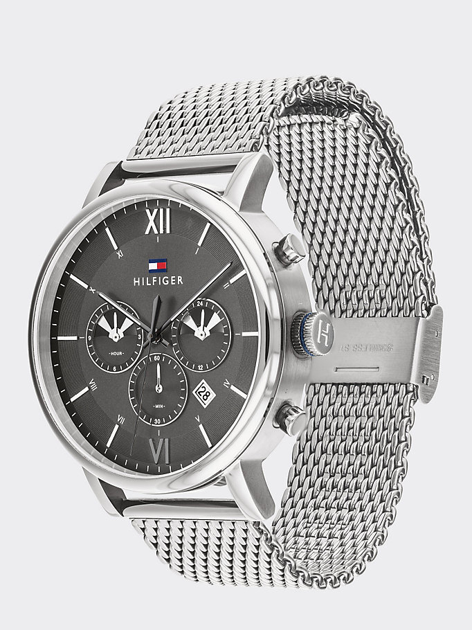 Tommy Hilfiger 1710396 zegarek srebrny fashion/modowy Męskie bransoleta - miniatura 5