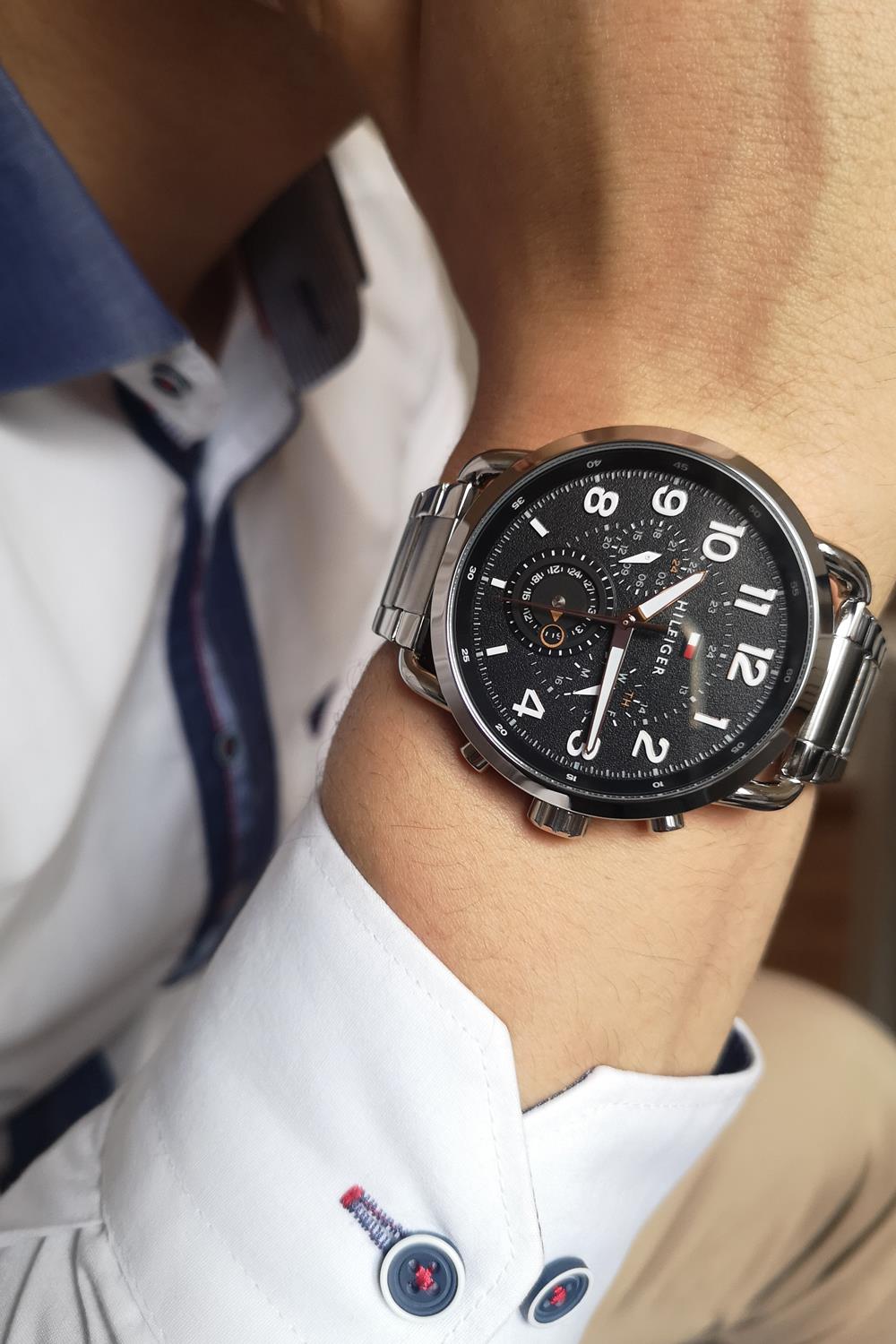 zegarek Tommy Hilfiger 1791422 srebrny Męskie - miniatura 7