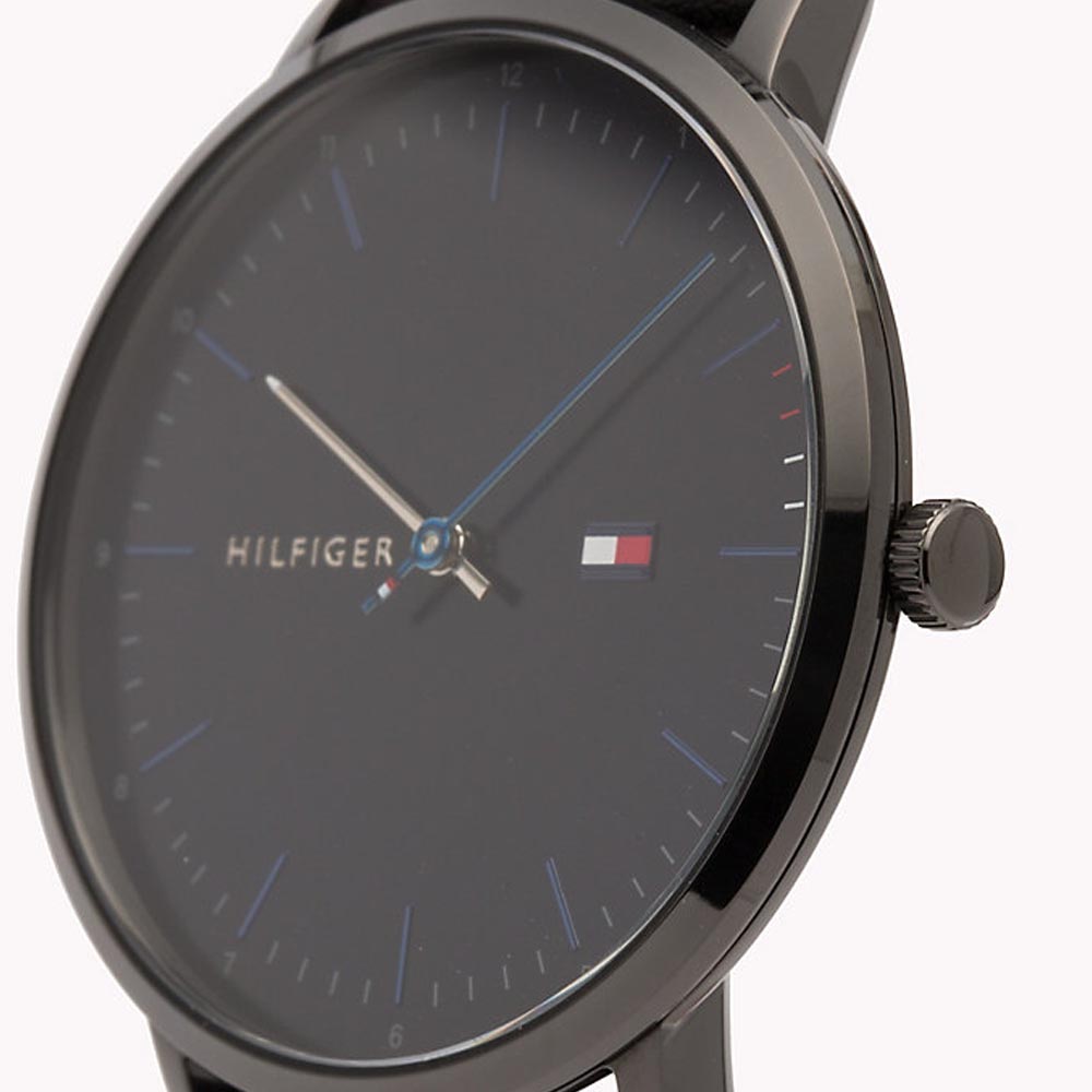 Tommy Hilfiger 1791462 zegarek czarny fashion/modowy Męskie pasek - miniatura 5