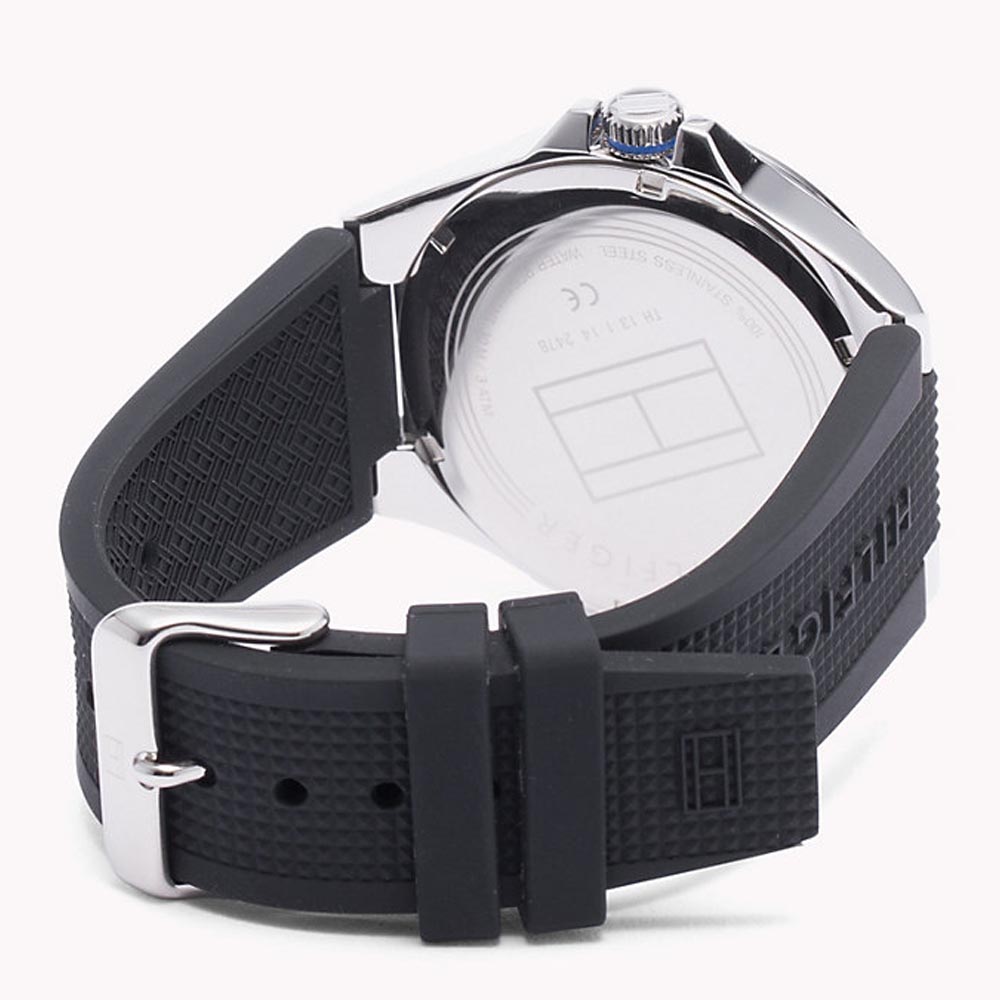 Tommy Hilfiger 1791528 zegarek srebrny fashion/modowy Męskie pasek - miniatura 5