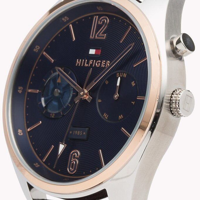 Tommy Hilfiger 1791549 zegarek srebrny fashion/modowy Męskie pasek - miniatura 5