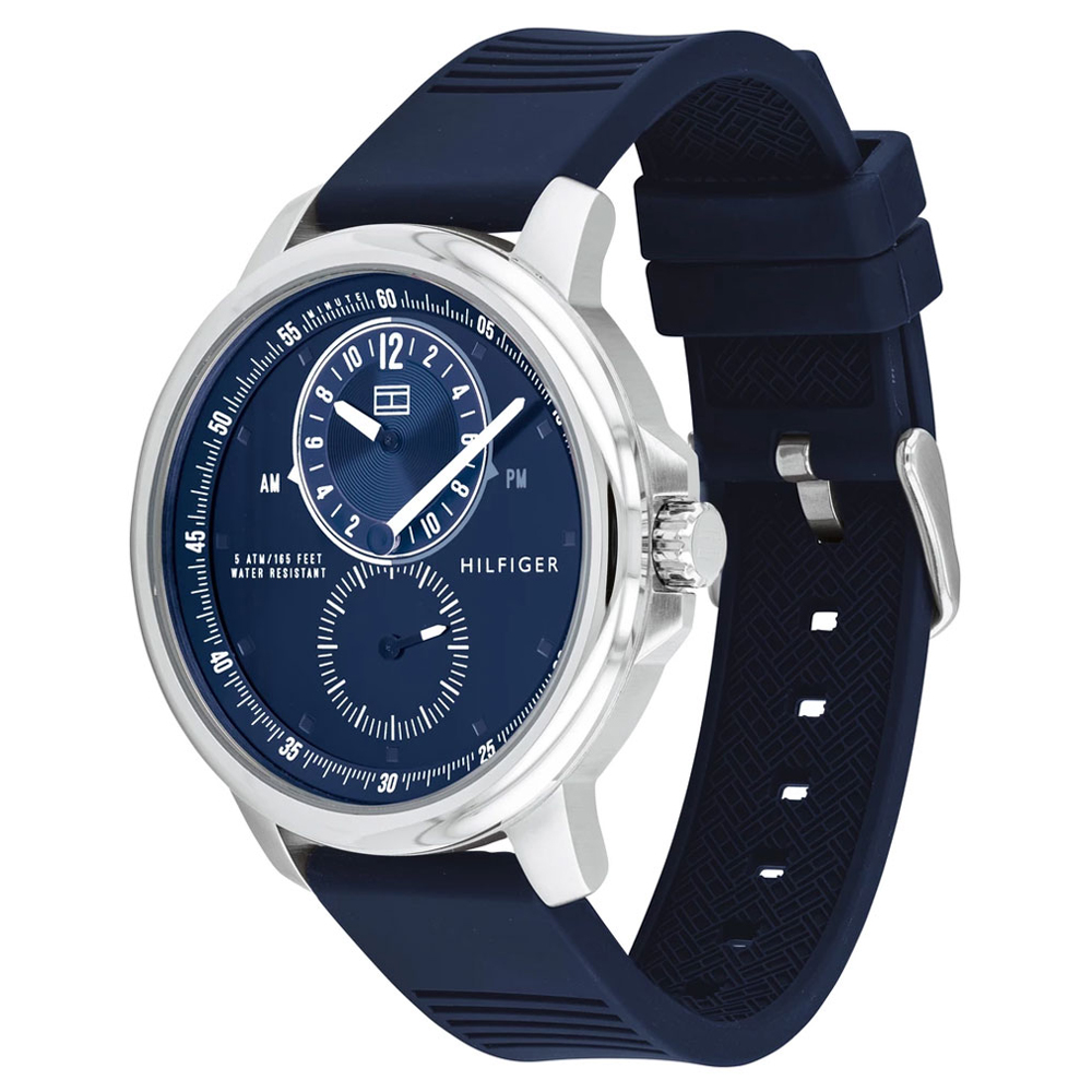 Tommy Hilfiger 1791627 zegarek srebrny fashion/modowy Męskie pasek - miniatura 5