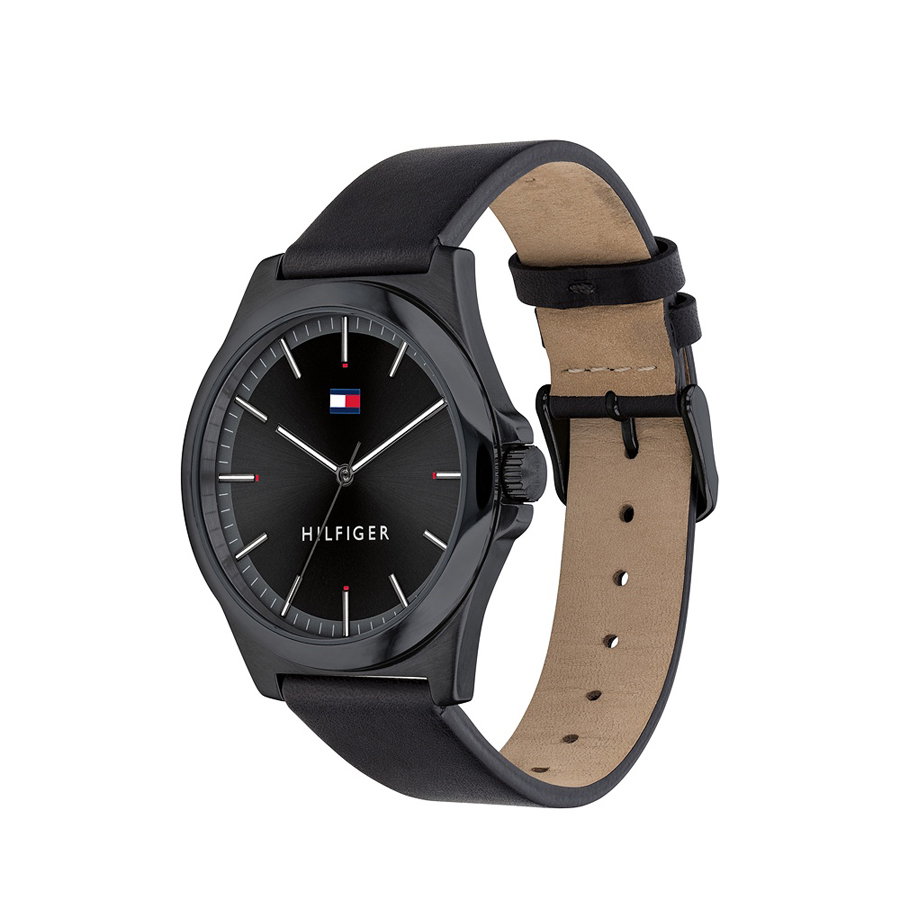 Tommy Hilfiger 1791715 zegarek czarny klasyczny Męskie pasek - miniatura 5