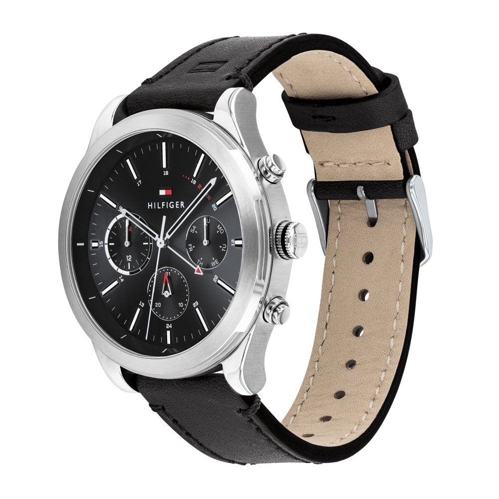 Tommy Hilfiger 1791740 zegarek srebrny fashion/modowy Męskie pasek - miniatura 5