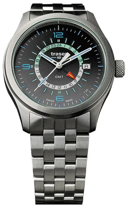 Traser TS-107232 P59 Classic P59 Aurora GMT Anthracite - zdjęcie 1