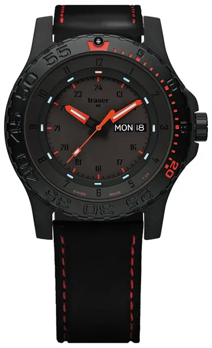 Traser TS-105503 P66 Tactical Mission P66 Red Combat - zdjęcie 1
