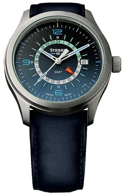 Traser TS-107035 P59 Classic P59 Aurora GMT Blue - zdjęcie 1