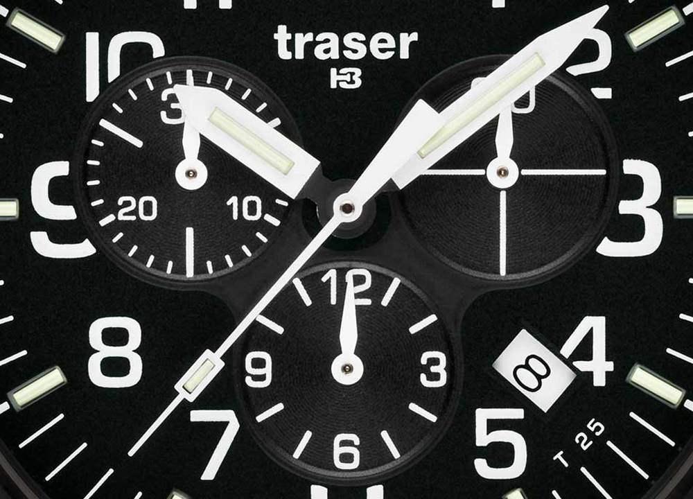 zegarek Traser TS-102370 P67 Officer Pro Chronograph męski z chronograf P67 Officer Pro - miniatura 3