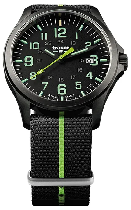 Traser TS-107426 P67 Officer Pro P67 Officer Pro GunMetal Black/Lime - zdjęcie 1
